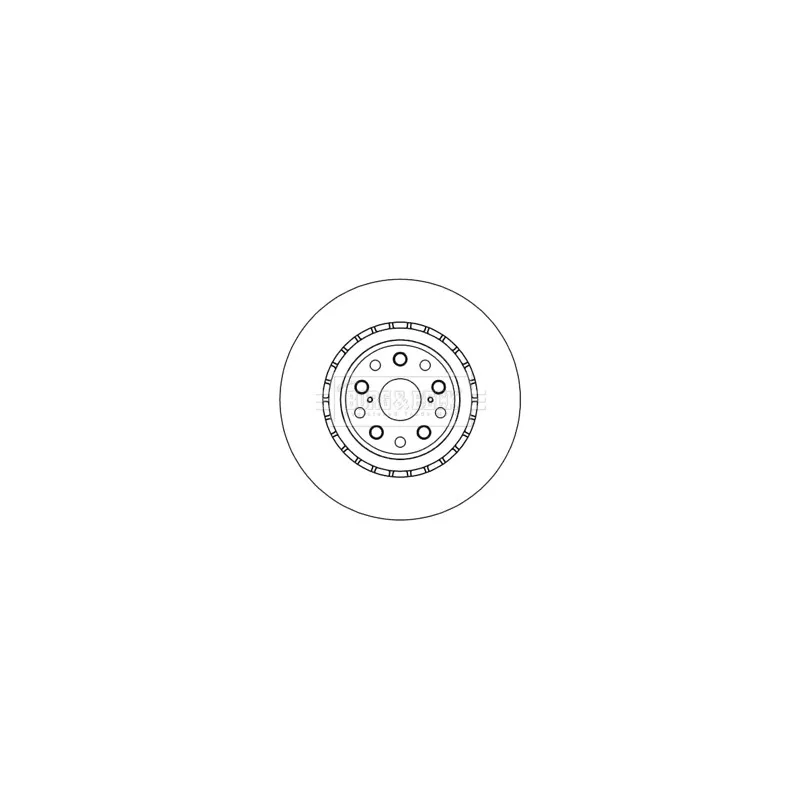 Disque de frein avant gauche BORG & BECK BBD5982S