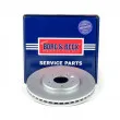 Jeu de 2 disques de frein avant BORG & BECK BBD6013S - Visuel 2