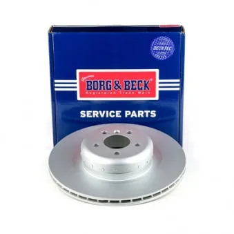 Jeu de 2 disques de frein arrière BORG & BECK BBD6177S
