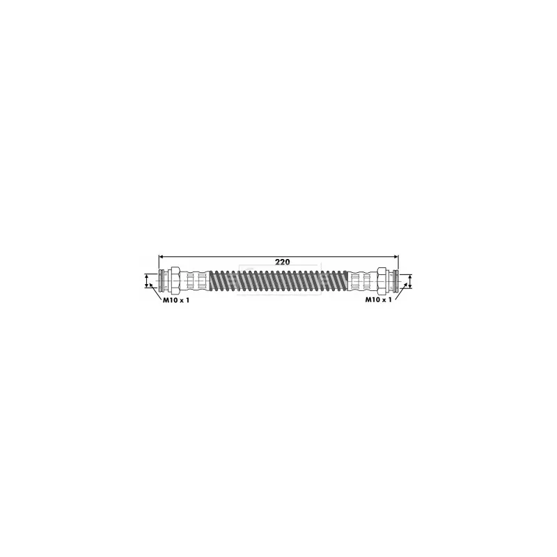 Flexible de frein BORG & BECK BBH6068
