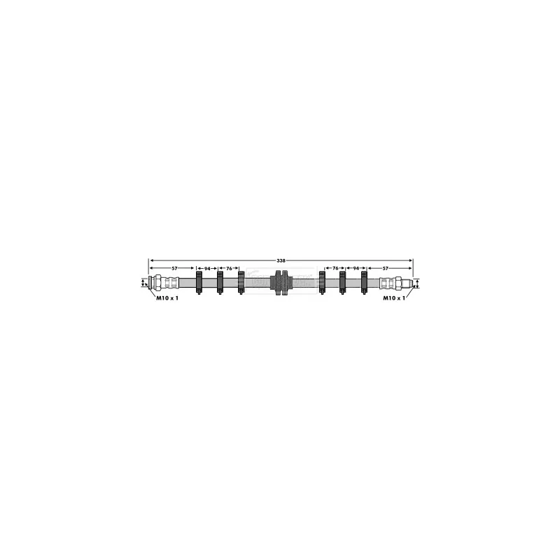 Flexible de frein BORG & BECK BBH6099