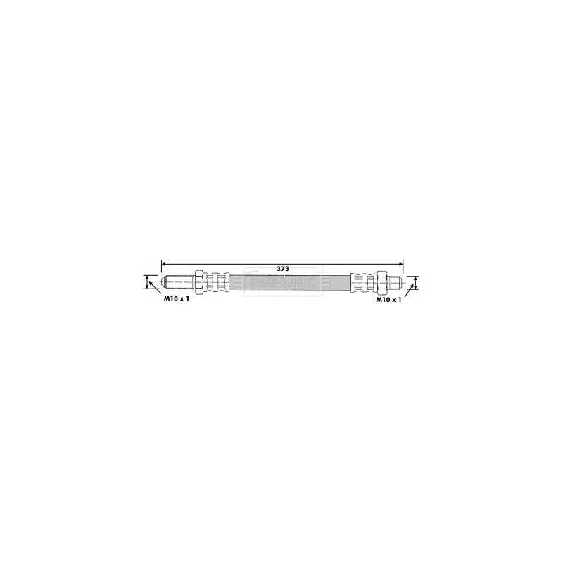 Flexible de frein BORG & BECK BBH6160