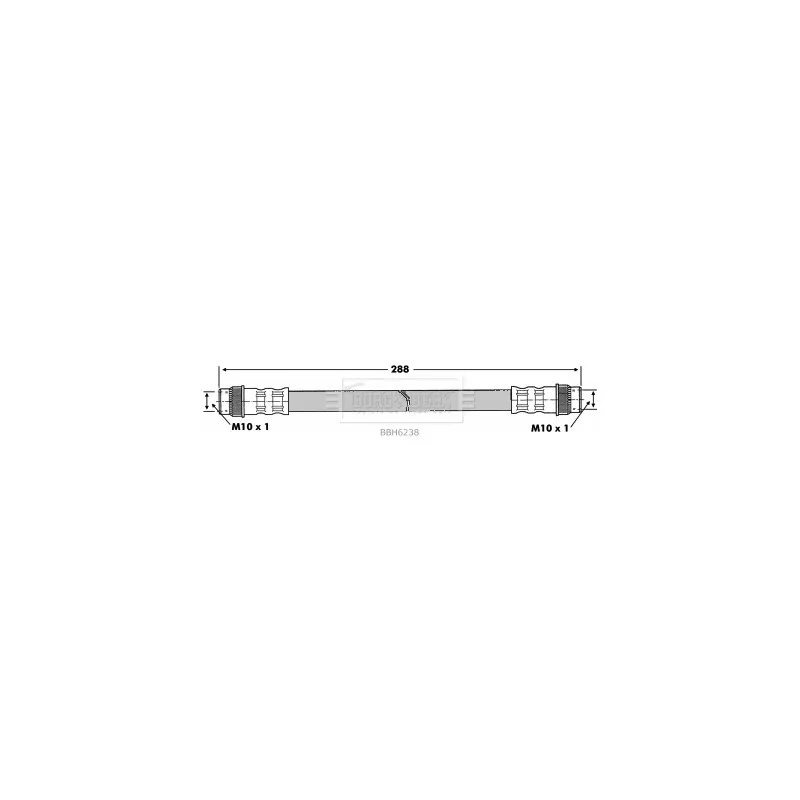 Flexible de frein BORG & BECK BBH6238