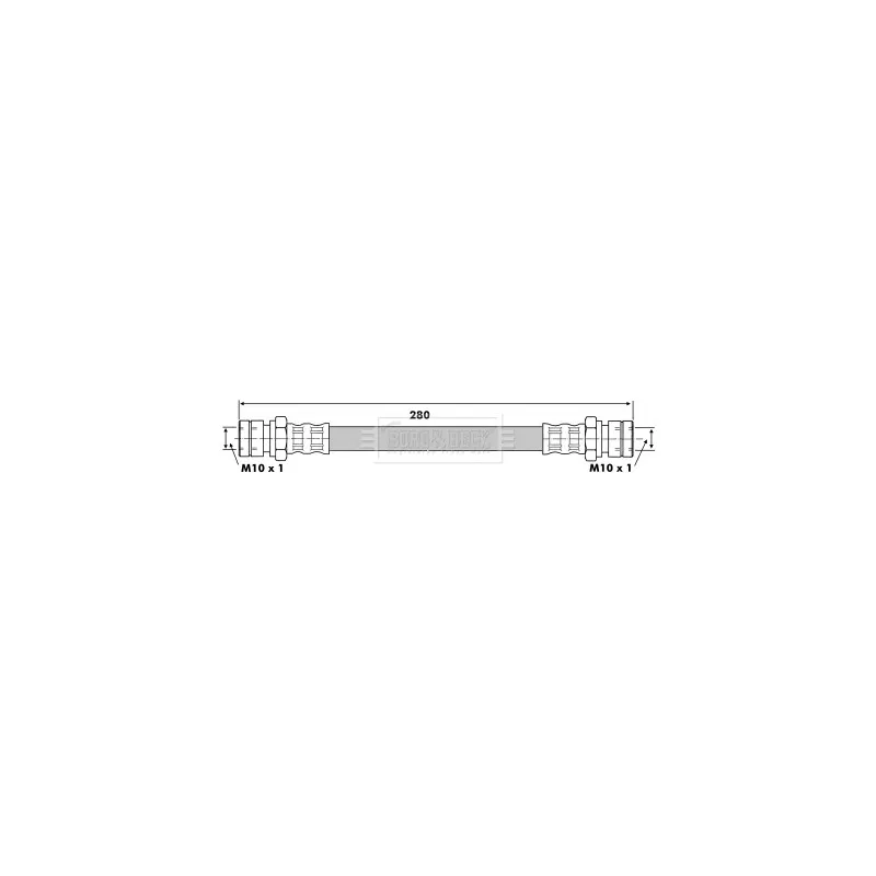 Flexible de frein BORG & BECK BBH6257