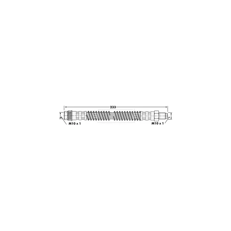 Flexible de frein BORG & BECK BBH6277