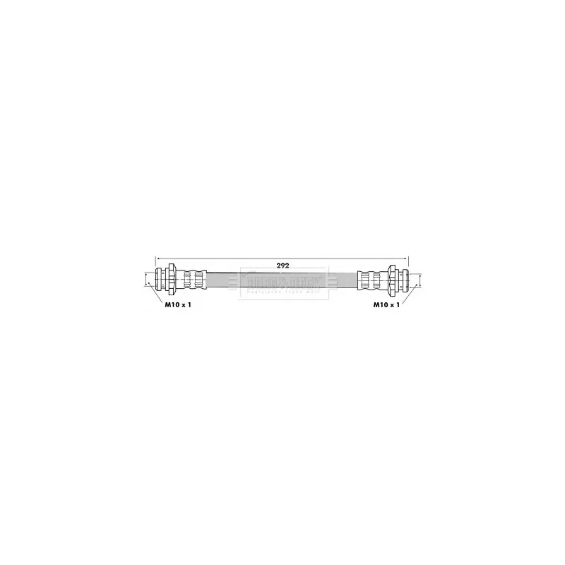 Flexible de frein BORG & BECK BBH6306