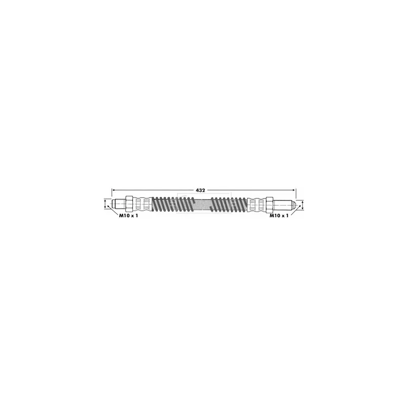 Flexible de frein BORG & BECK BBH6387
