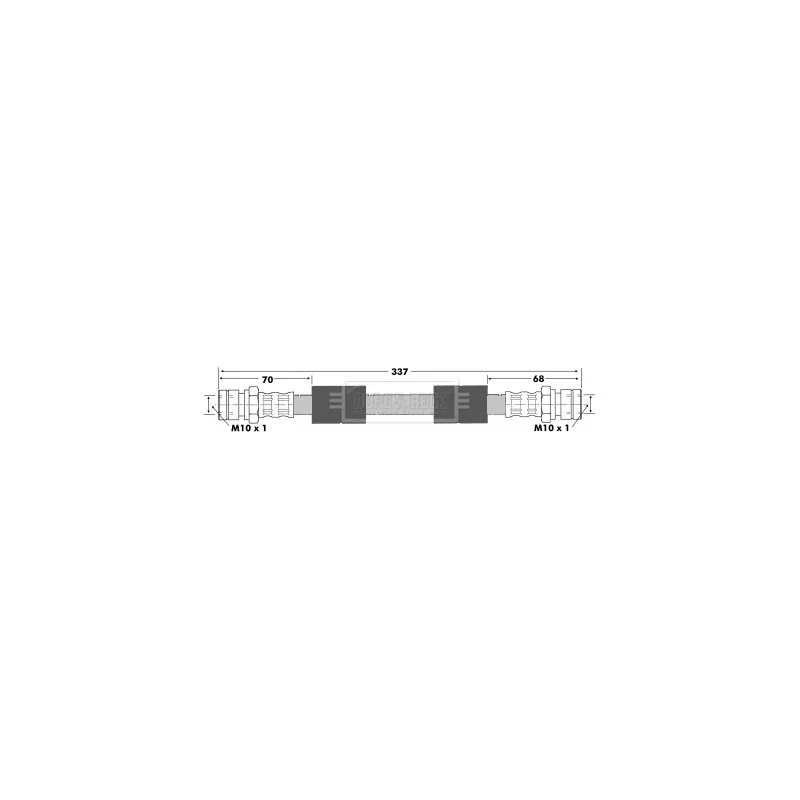 Flexible de frein BORG & BECK BBH6420