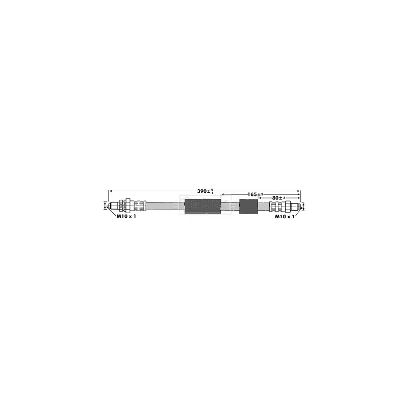 Flexible de frein BORG & BECK BBH6661