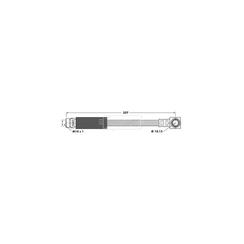 Flexible de frein BORG & BECK BBH6663