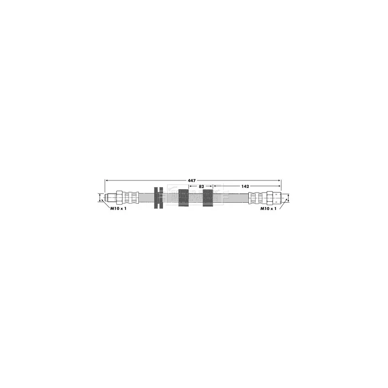 Flexible de frein BORG & BECK BBH6738
