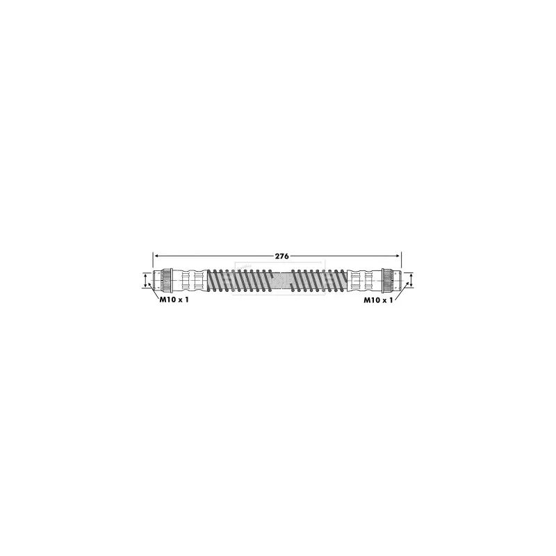 Flexible de frein BORG & BECK BBH6767