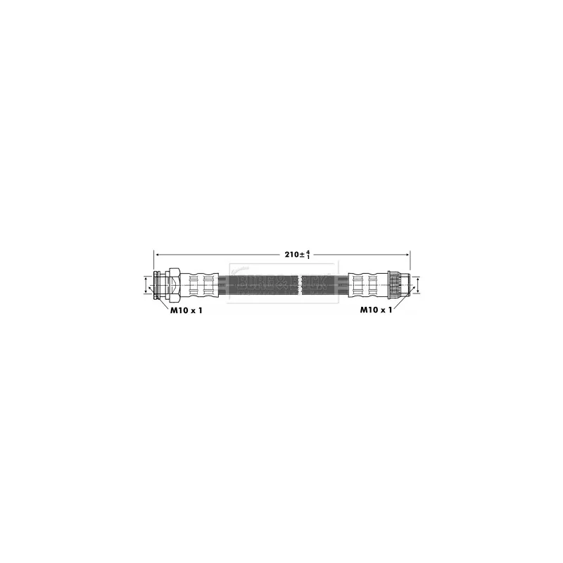 Flexible de frein BORG & BECK BBH6903