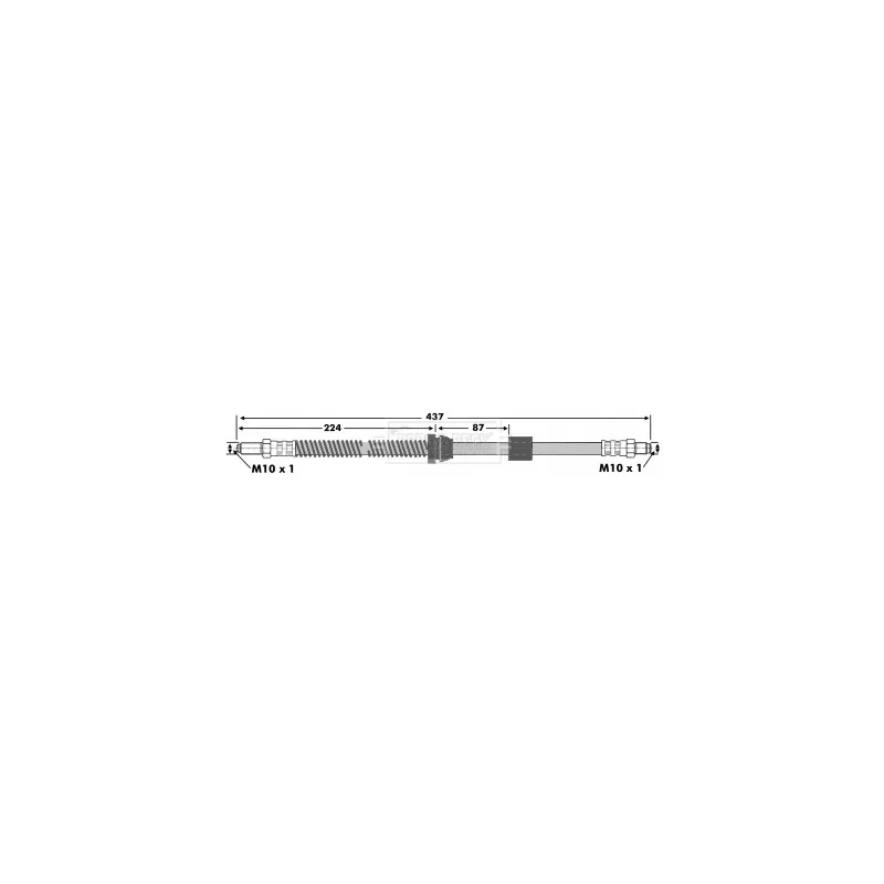 Flexible de frein BORG & BECK BBH6963
