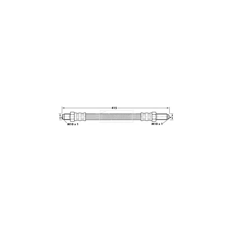 Flexible de frein BORG & BECK BBH7024