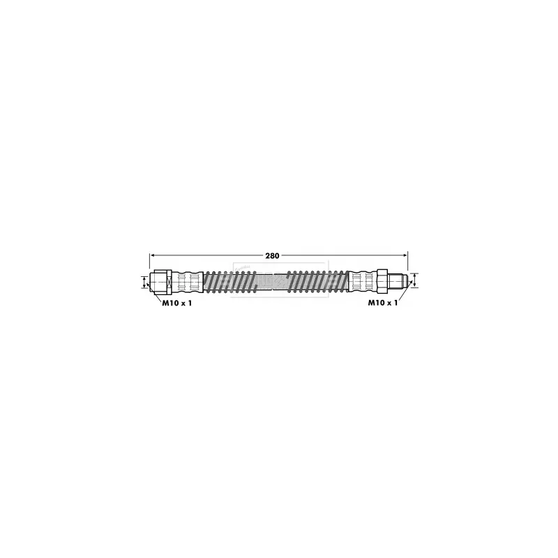 Flexible de frein BORG & BECK BBH7094