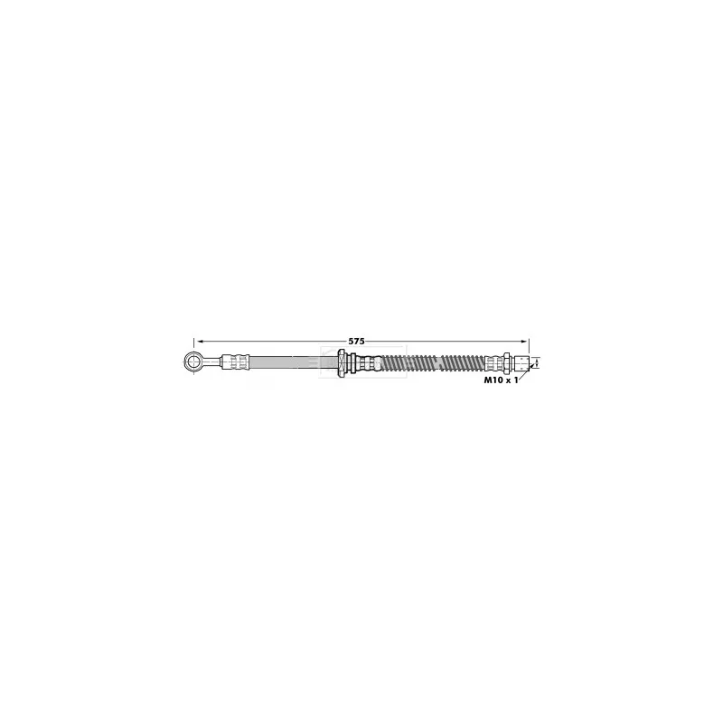 Flexible de frein BORG & BECK BBH7118