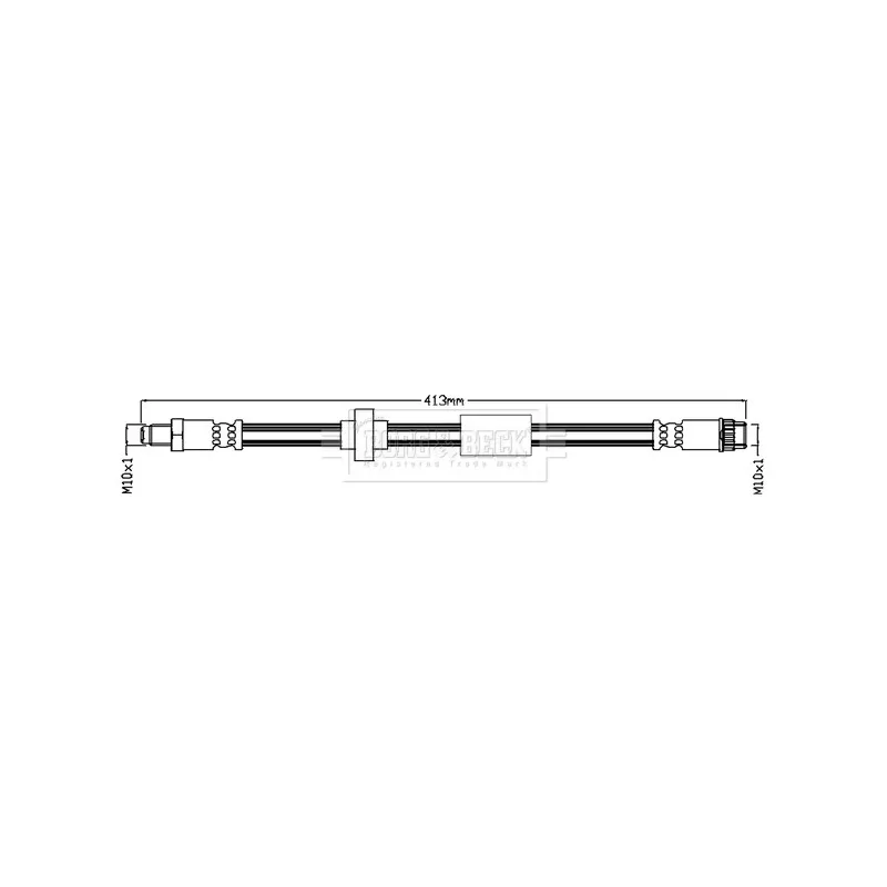 Flexible de frein BORG & BECK BBH7134