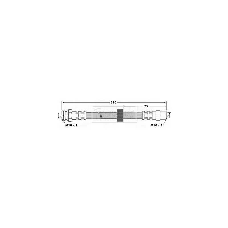 Flexible de frein BORG & BECK BBH7188