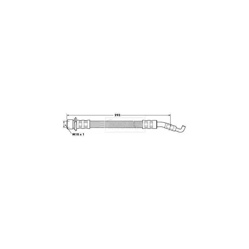 Flexible de frein BORG & BECK BBH7215