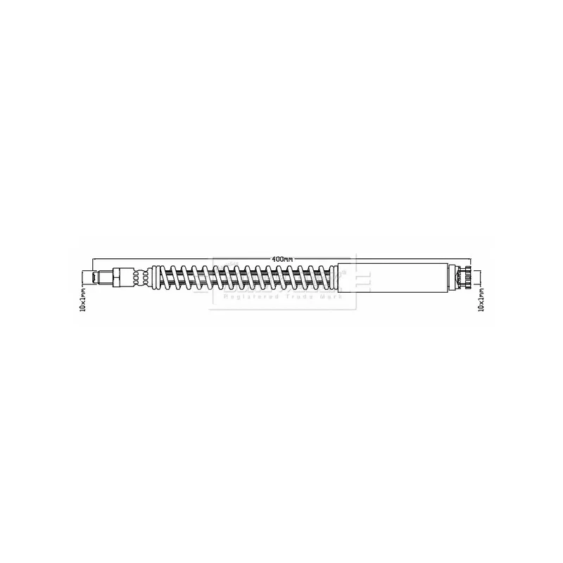 Flexible de frein BORG & BECK BBH7323