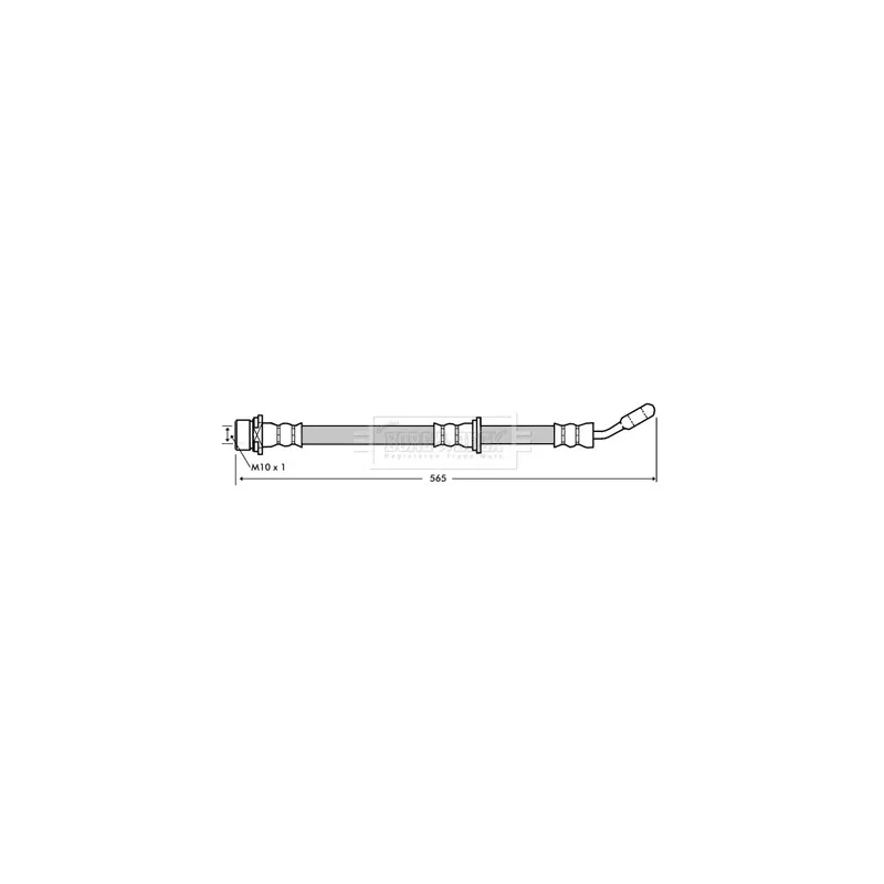 Flexible de frein BORG & BECK BBH7351
