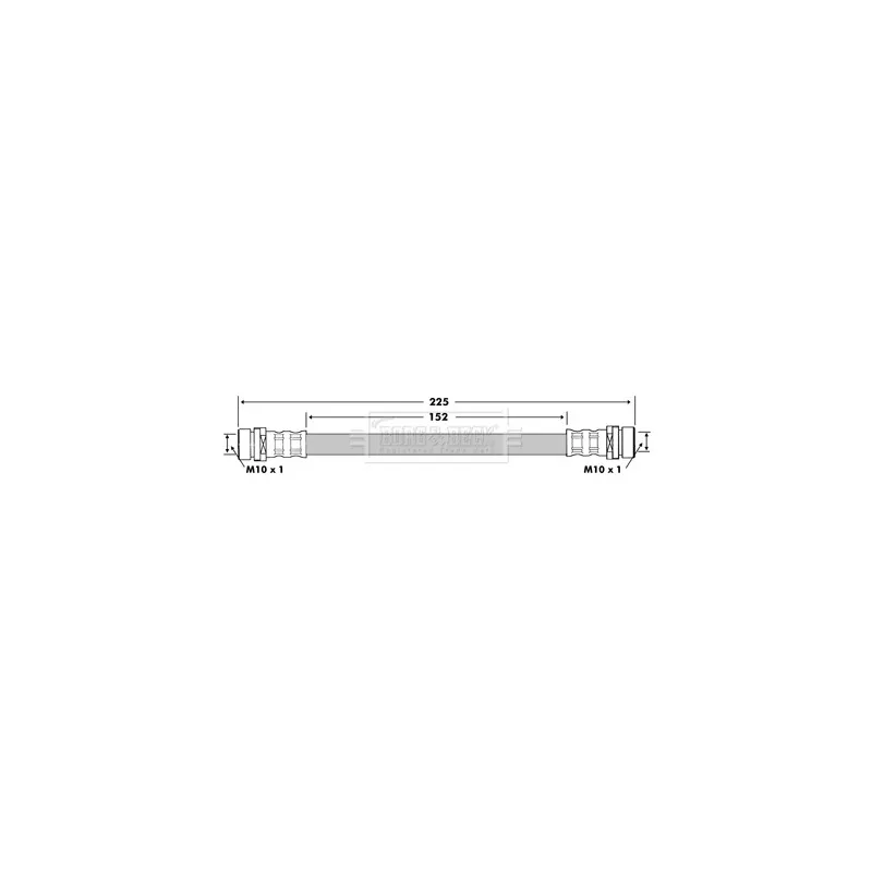 Flexible de frein BORG & BECK BBH7353