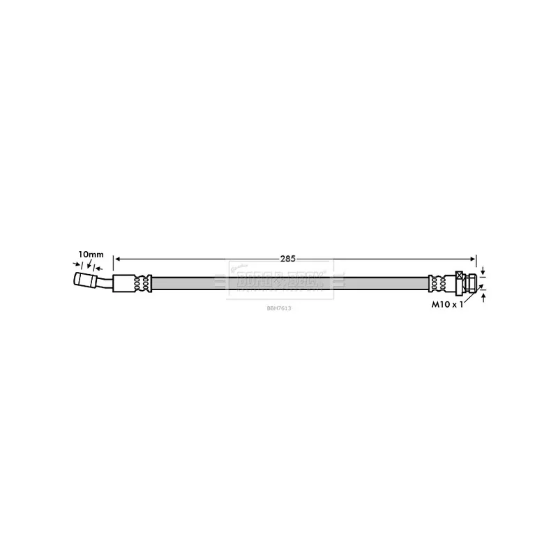 Flexible de frein BORG & BECK BBH7613