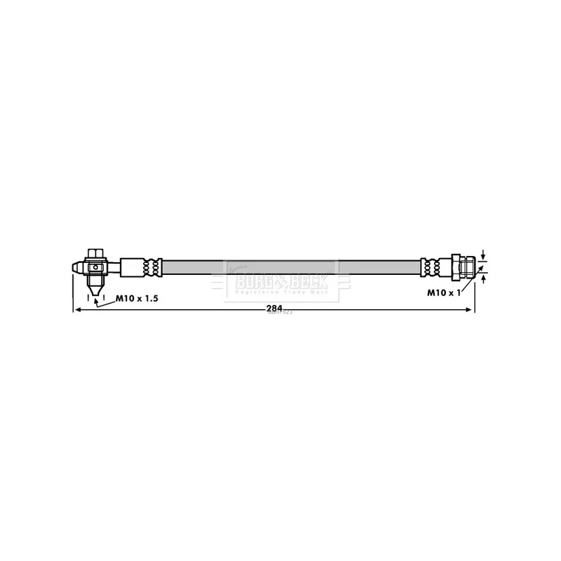 Flexible de frein BORG & BECK BBH7923