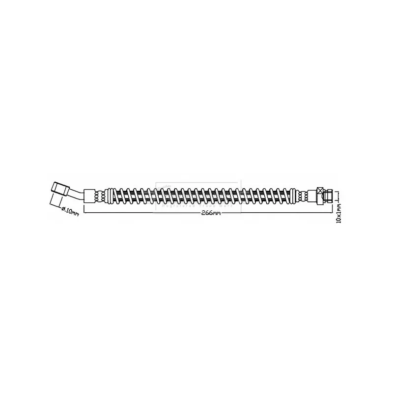 Flexible de frein BORG & BECK BBH7942