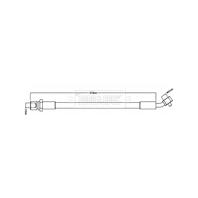 Flexible de frein BORG & BECK BBH7961
