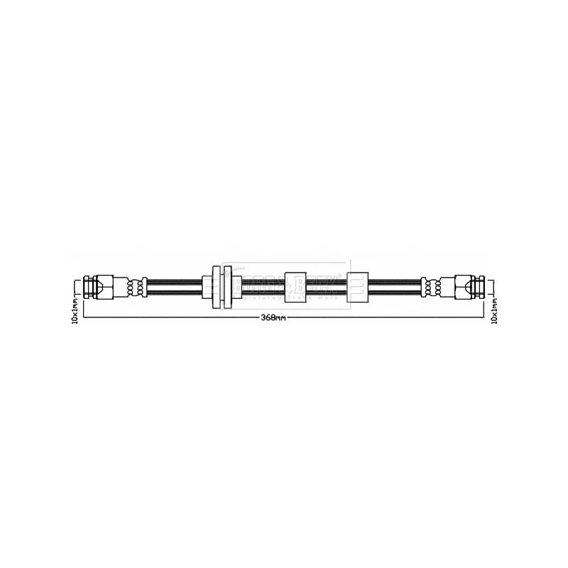 Flexible de frein BORG & BECK BBH7963
