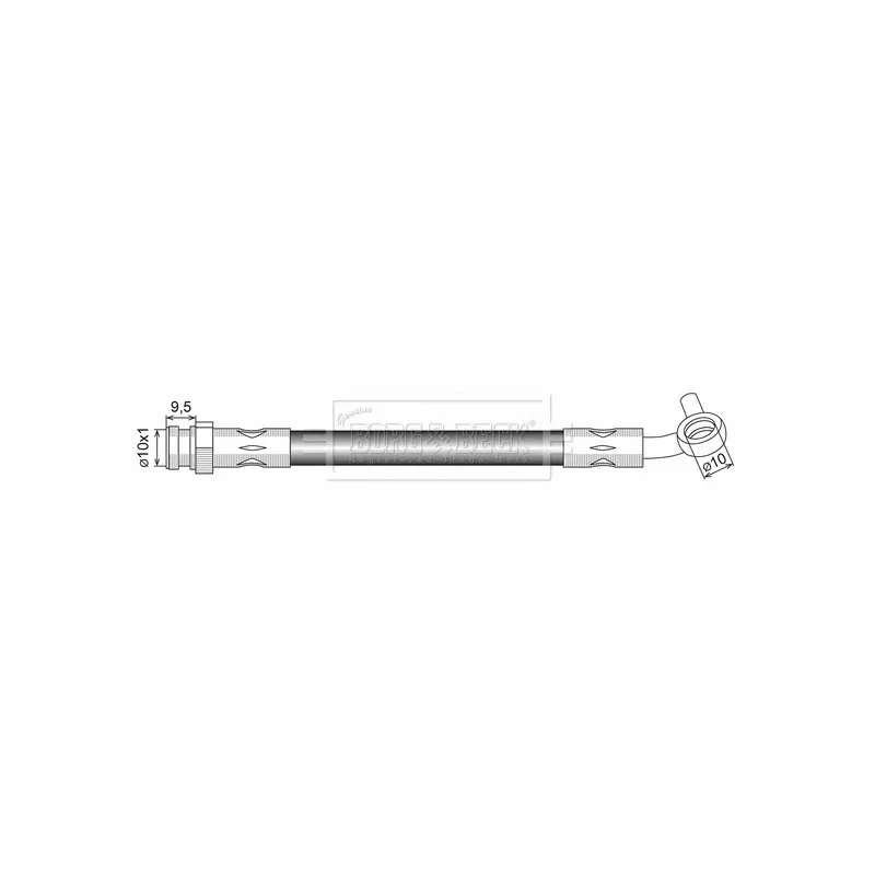 Flexible de frein BORG & BECK BBH8028