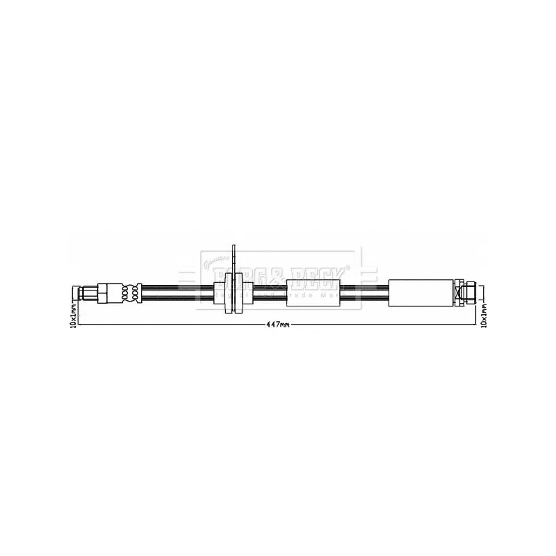 Flexible de frein BORG & BECK BBH8105