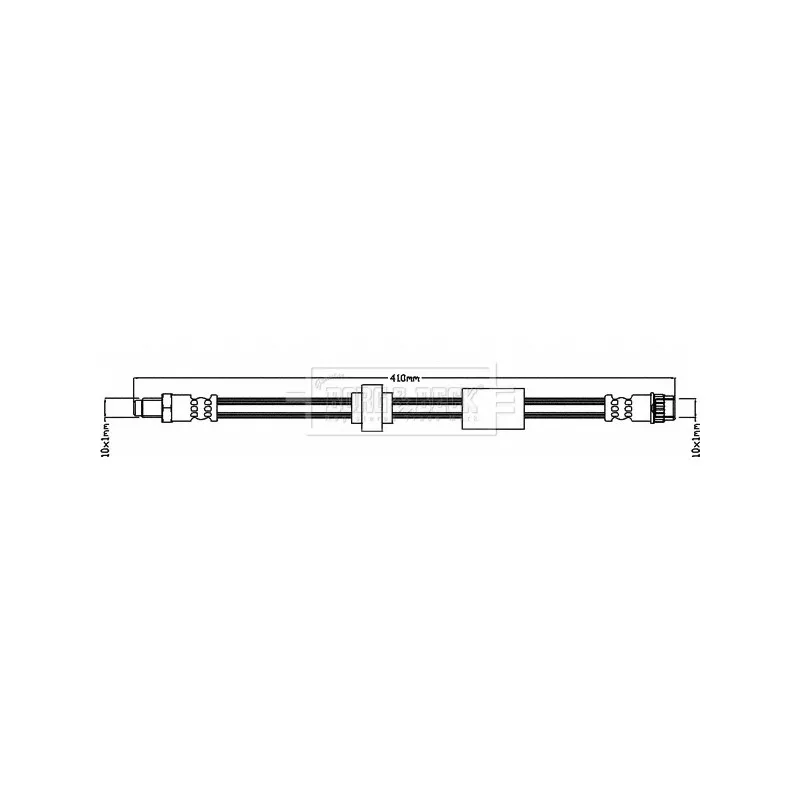 Flexible de frein BORG & BECK BBH8116