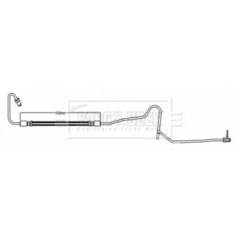 Flexible de frein BORG & BECK BBH8171
