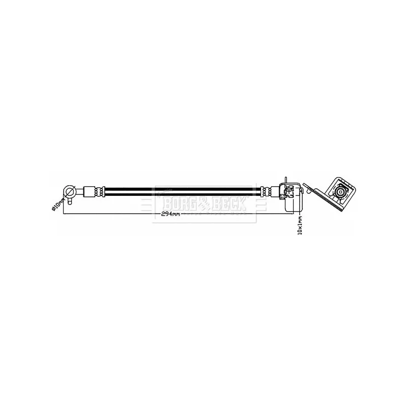 Flexible de frein BORG & BECK BBH8185