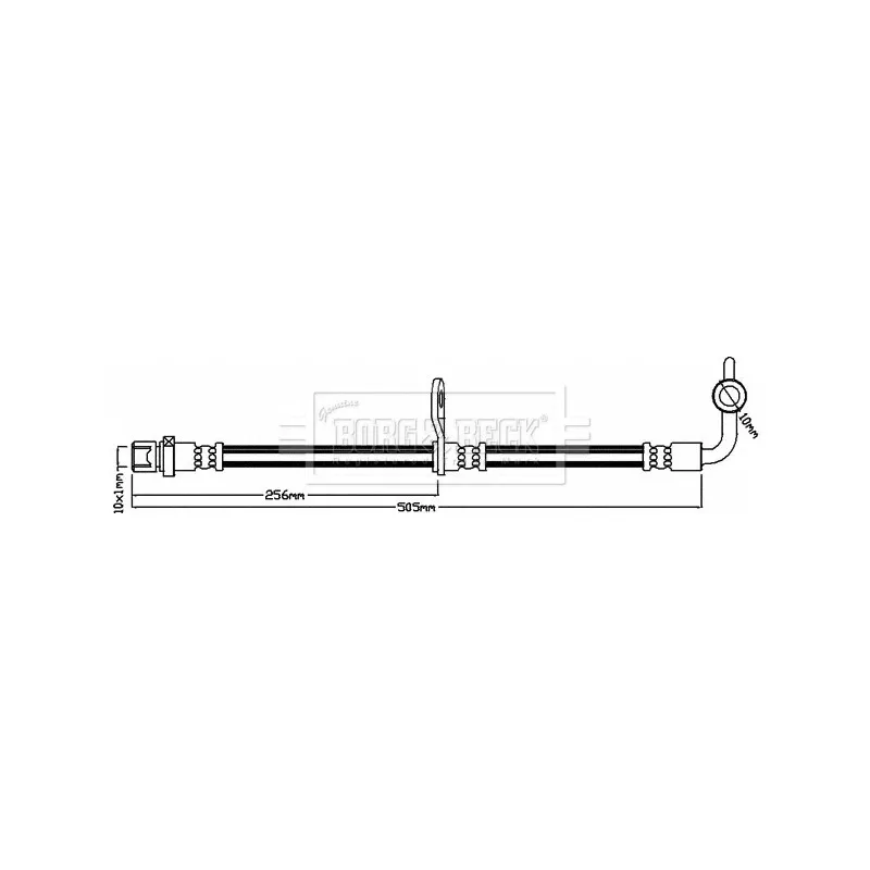 Flexible de frein BORG & BECK BBH8203