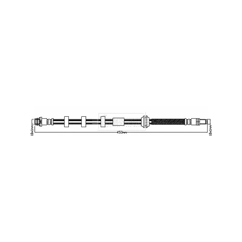 Flexible de frein BORG & BECK BBH8238