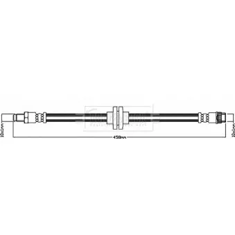 Flexible de frein BORG & BECK BBH8240