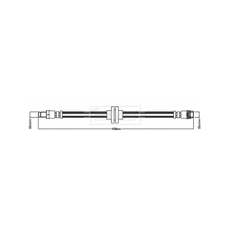 Flexible de frein BORG & BECK BBH8240