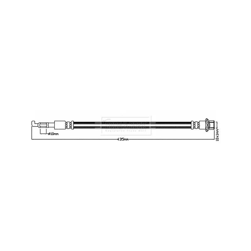 Flexible de frein BORG & BECK BBH8259