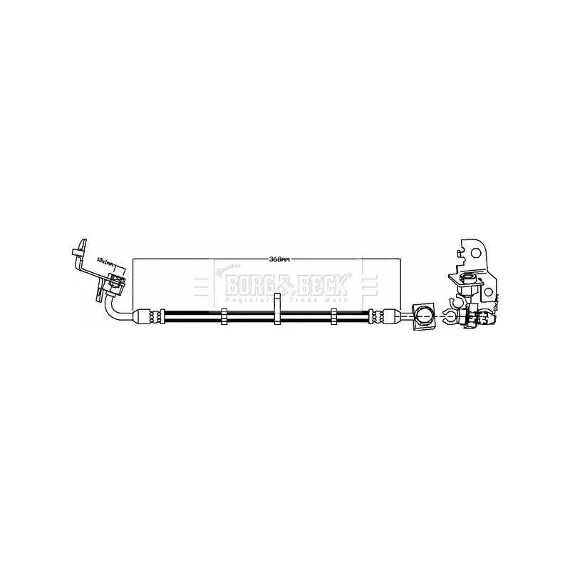 Flexible de frein BORG & BECK BBH8277