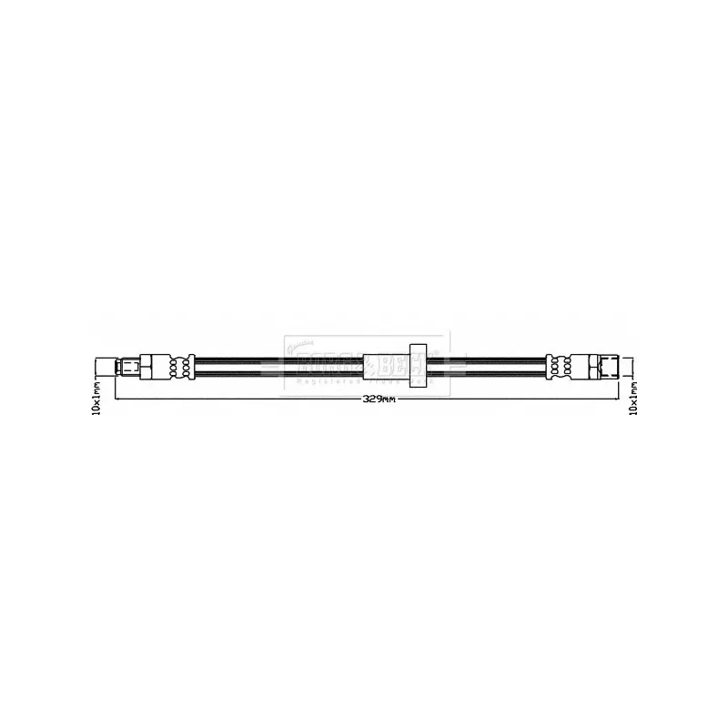 Flexible de frein BORG & BECK BBH8297