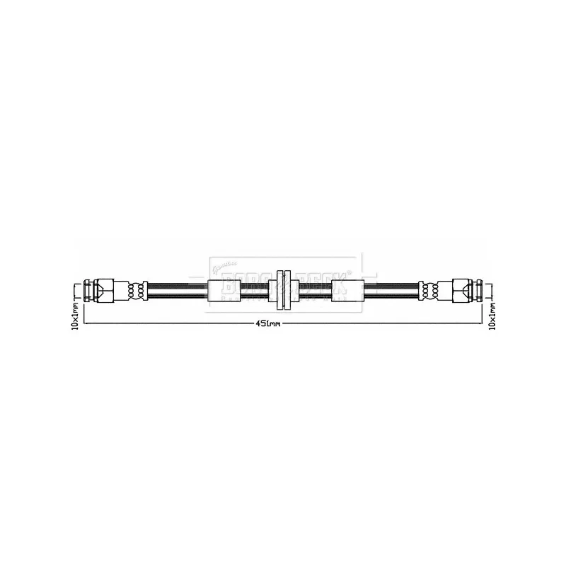 Flexible de frein BORG & BECK BBH8318