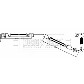 Flexible de frein BORG & BECK BBH8340