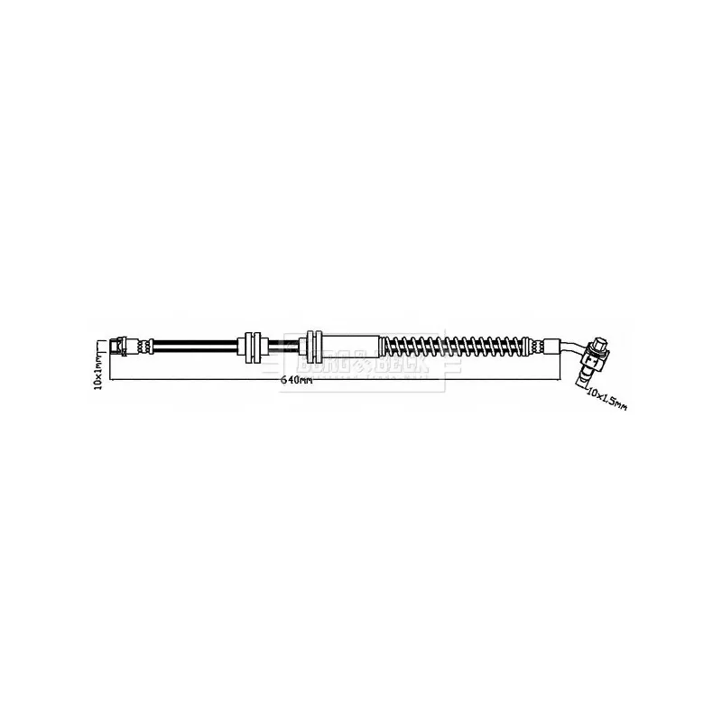 Flexible de frein BORG & BECK BBH8394