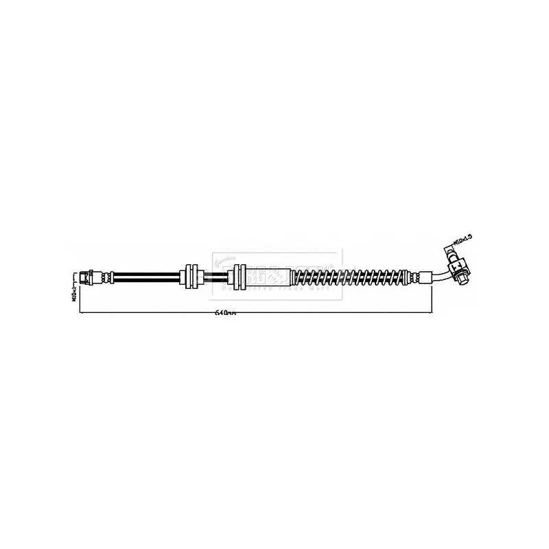 Flexible de frein BORG & BECK BBH8395