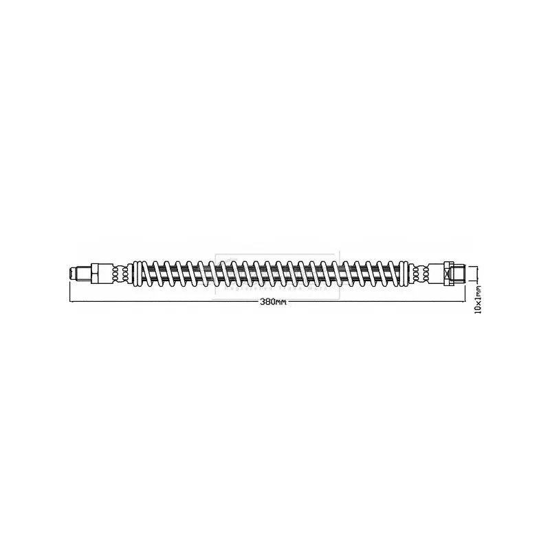 Flexible de frein BORG & BECK BBH8396