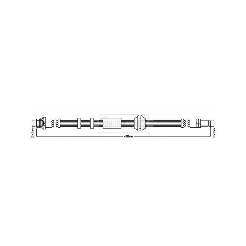 Flexible de frein BORG & BECK BBH8412